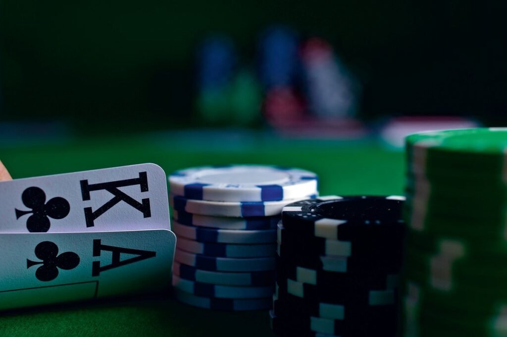 Blackjack en un casino de Las Vegas