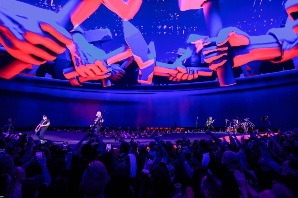 Metallica en Sphere Las Vegas, Life Burns Faster